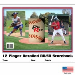 BLAZERMFG HTSA 12-PLAYER SCOREBOOK