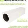 Champion Sports CHAMPION 4-WAY PITCHER'S RUBBER (PRO MODEL)