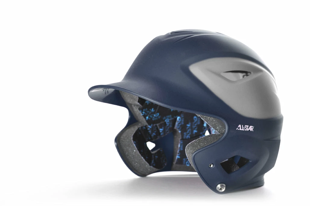 All-Star Sporting Goods All-Star System 7 Two Tone Matte Batters Helmet - Image 2