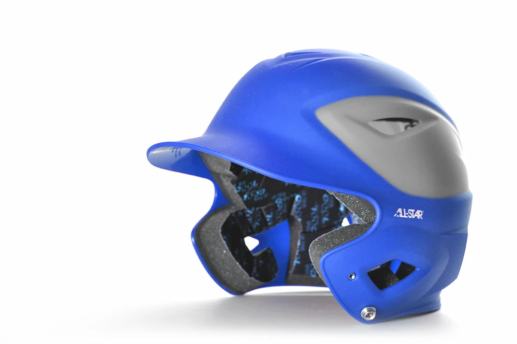 All-Star Sporting Goods All-Star System 7 Two Tone Matte Batters Helmet - Image 3
