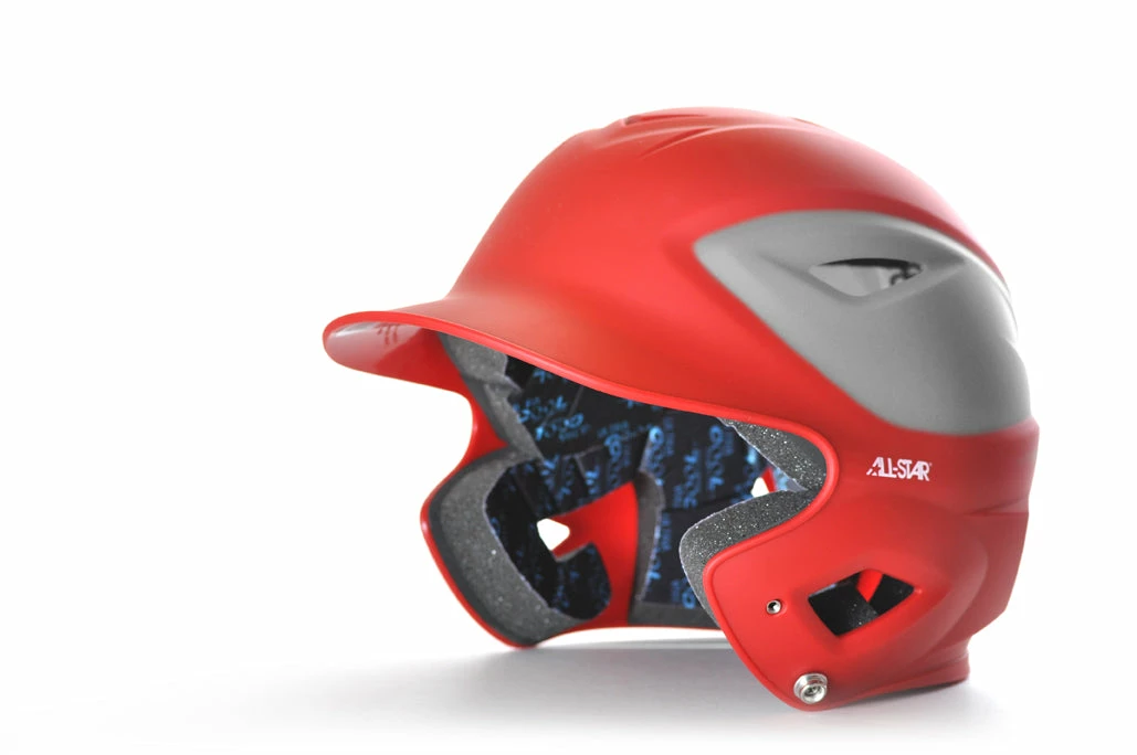 All-Star Sporting Goods All-Star System 7 Two Tone Matte Batters Helmet - Image 4