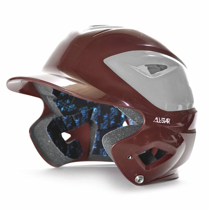All-Star Sporting Goods All-Star System 7 Gloss Two Tone Batters Helmet - Image 2