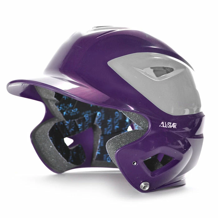 All-Star Sporting Goods All-Star System 7 Gloss Two Tone Batters Helmet - Image 3