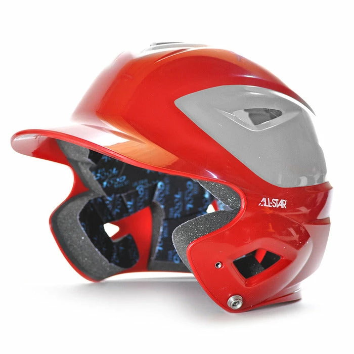 All-Star Sporting Goods All-Star System 7 Gloss Two Tone Batters Helmet - Image 4